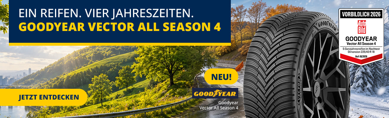 Goodyear Vector All Season 4 – Ganzjahresreifen bei Premio